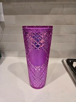Starbucks Purple Studded Cold Cup Tumbler