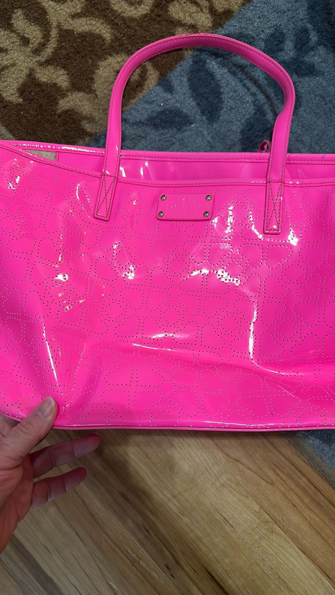 Kate Spade Pink Patent Leather Bag