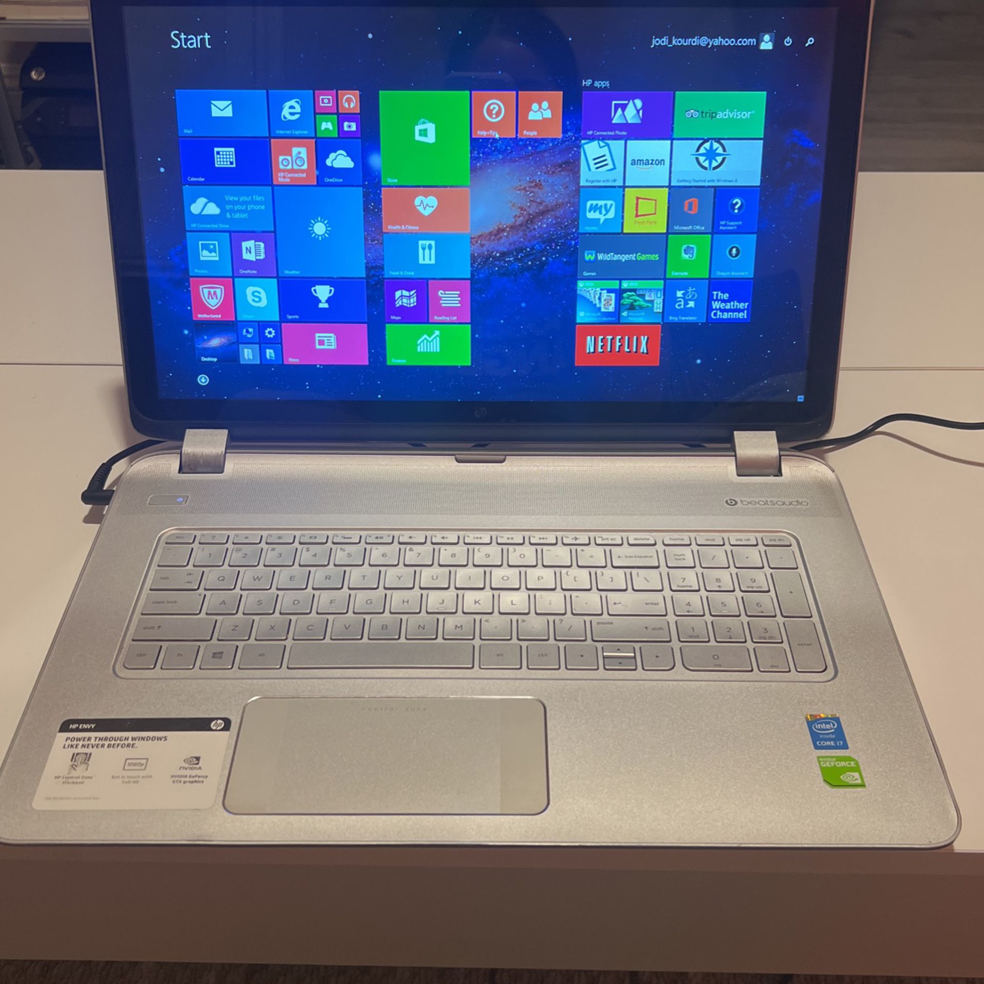 HP- Envy Touchscreen Laptop 