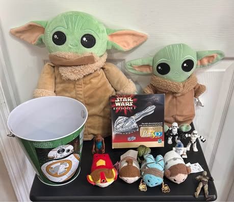 Star Wars Lot Toy Plush Figures etc $15 for All