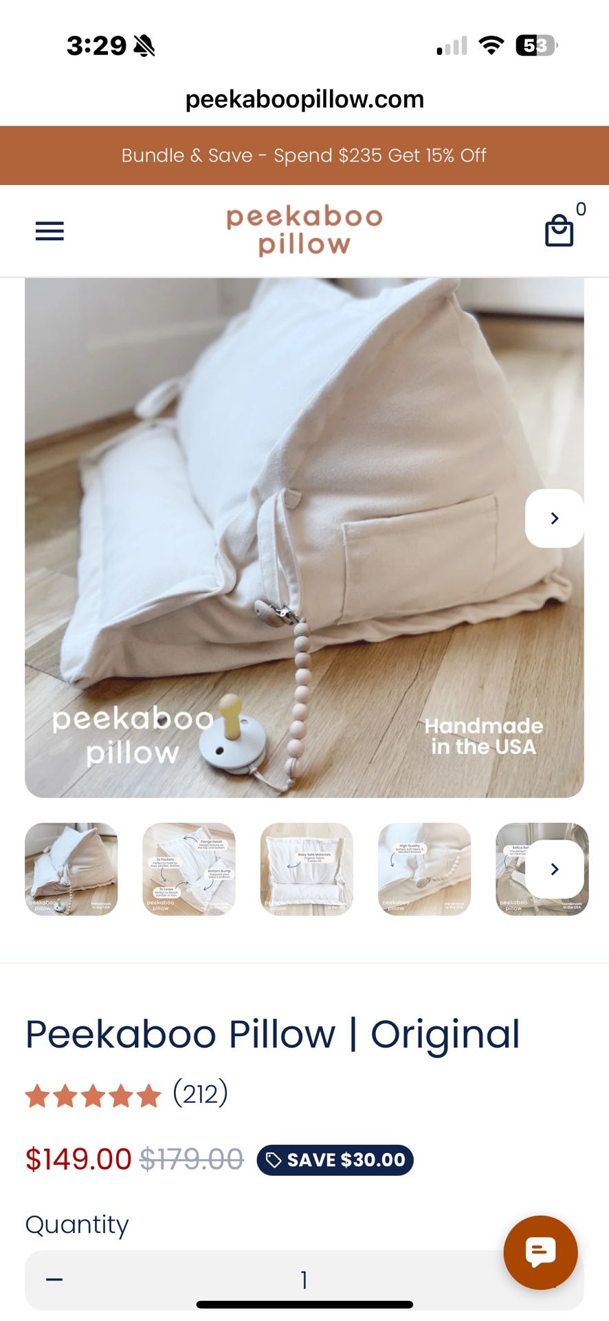Baby Peekaboo Lounger