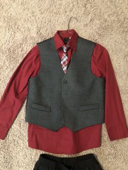 Boys formal outfit.