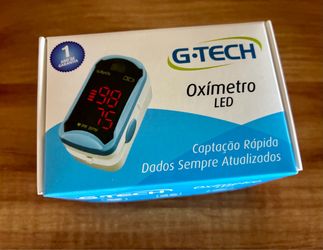 G-Tech Digital LED Fingertip Pulse Oximeter - Fast, Accurate, & Portable