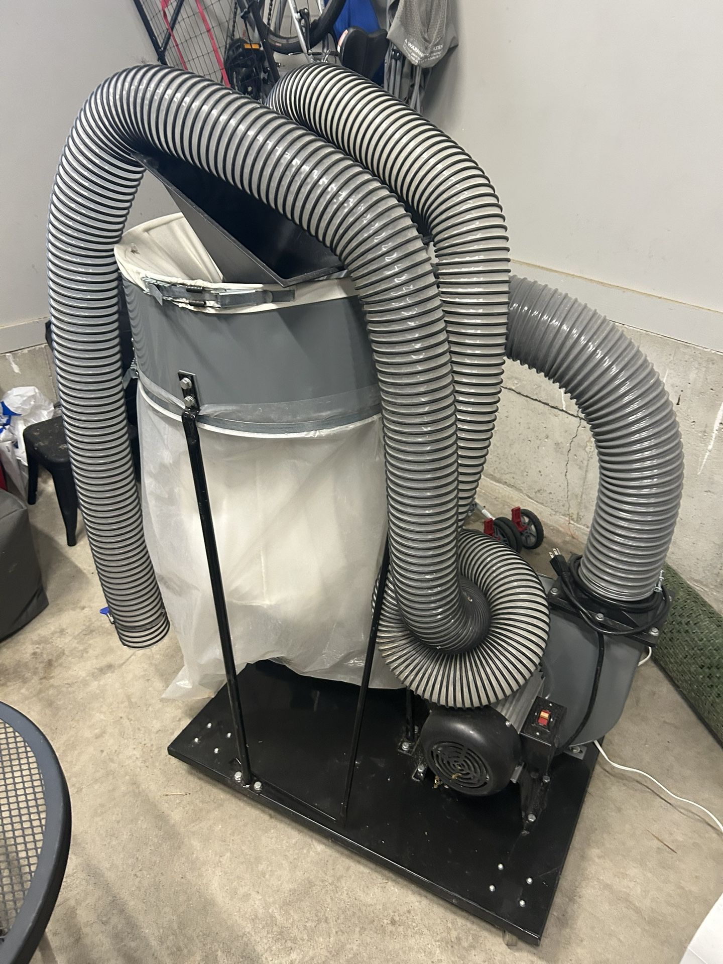 Central machinery Dust Collector 2H 5 micron