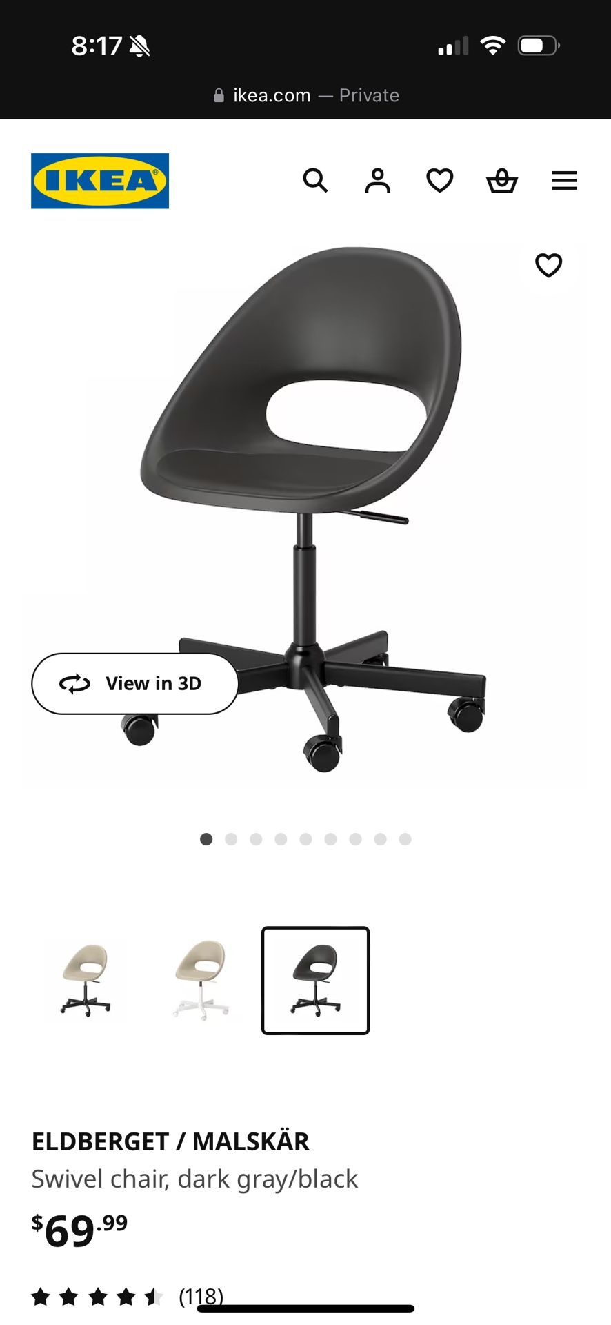 Ikea office chair