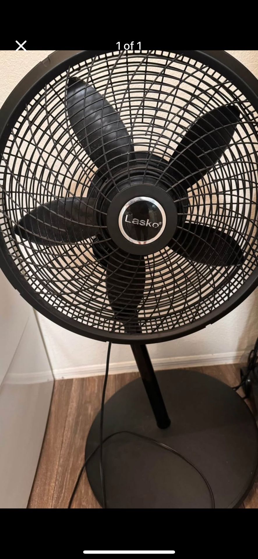 Lasko Fan 3 Control Speed