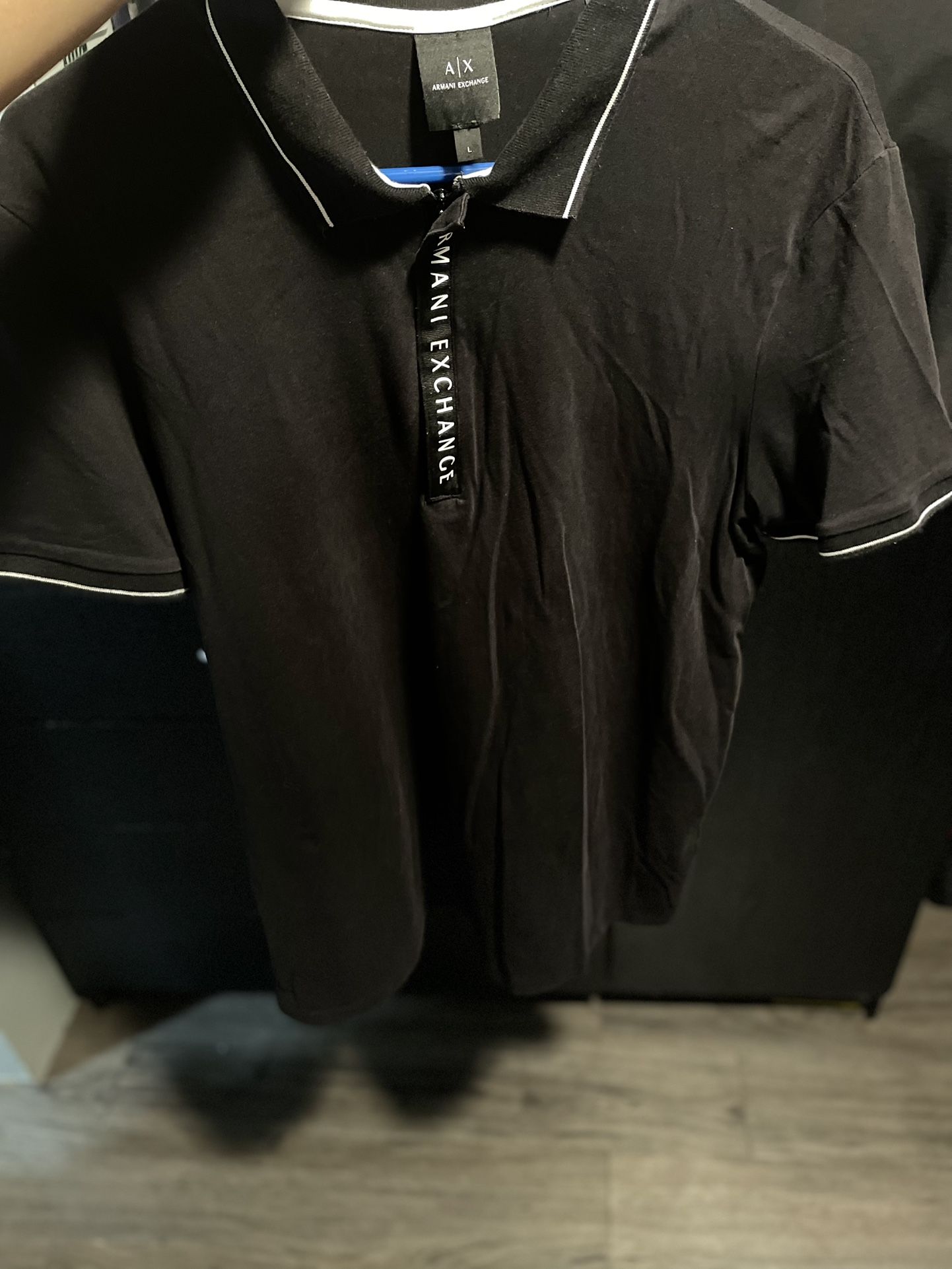 Armani Exchange Polo Zip Up