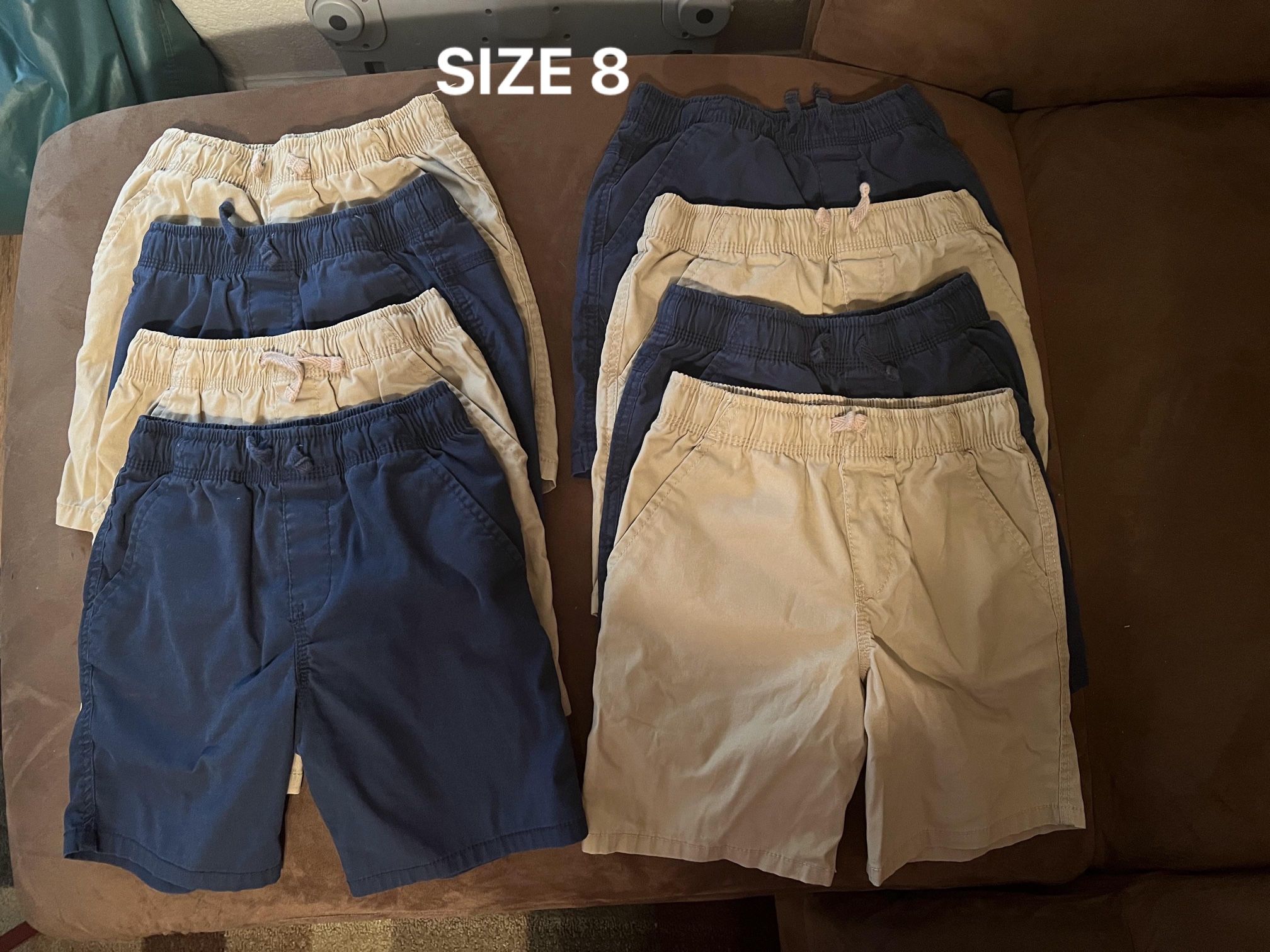 Boys Size 8 Shorts (Uniform Approved)