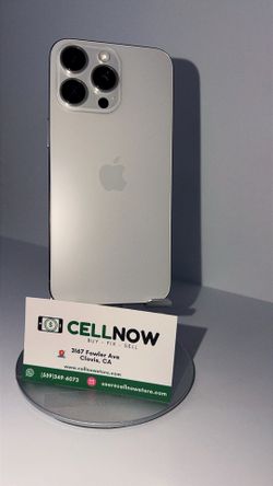 iPhone 15 Pro Max Unlocked 256 gb - White