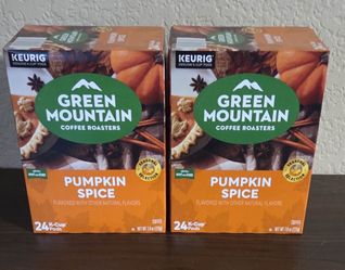 Pack of 2 Keuig Pumpkin Spice K-cups 48 Pods Total