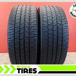 SET OF 2 GOODYEAR EAGLE RS-A 245/55R18 USED  TIRES 8/32 TREAD * PRODUCTION YEAR 2023 * INSTALLATION INCLUDED *