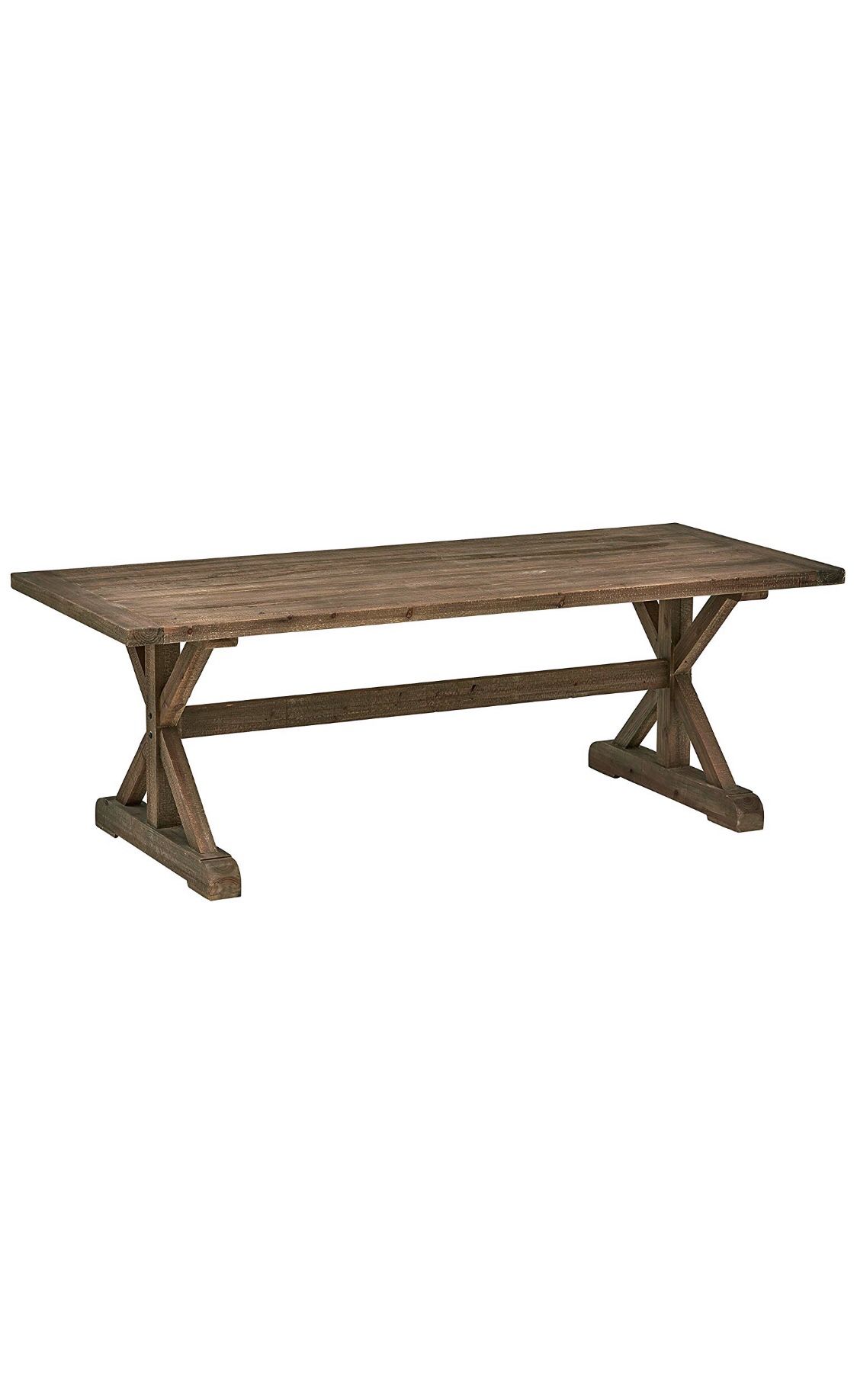 Solid Wood Rustic Farmhouse Dining Table