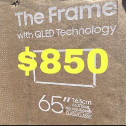 Samsung 65 The Frame TV Art 2025 model