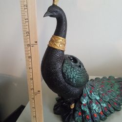 Beautiful Peacock Piece Holds Incense Hobby Lobby