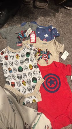 Marvel onesies