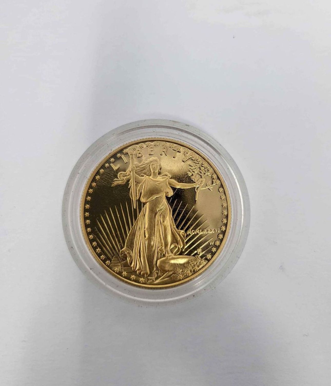 American eagle $50.00 gold coin 1oz fine gold