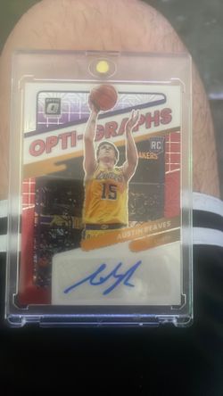 Austin Reaves RC Auto Opti-graphs