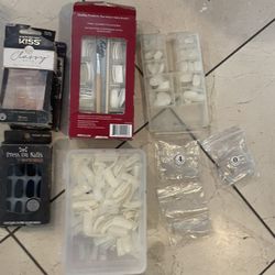 Complete Salon acrylic nail kit. all one price