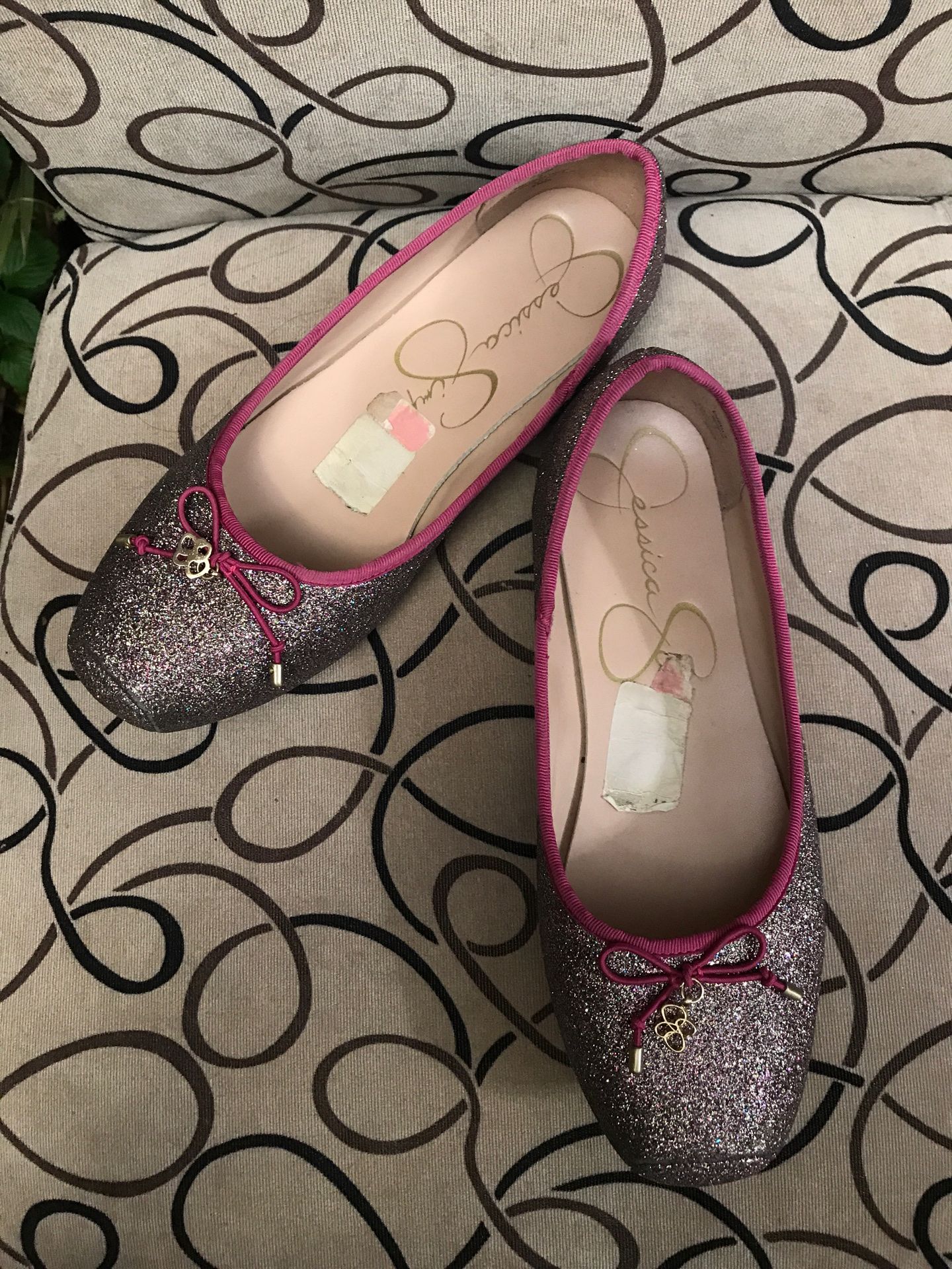 Jessica Simpson size 7 party glitter dress shoes