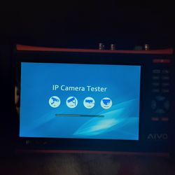 Avycon AIVO-70A4K 7" All-In-One Network & CCTV Camera Tester - UNUSED