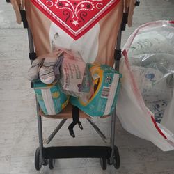 Stroller & Diapers