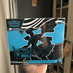 Pokemon Black Bolt Scarlet & Violet ETB