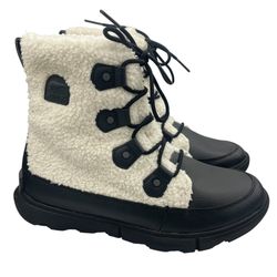 Sorel explorer II Joan cozy winter lace up boots women’s Size 10.5