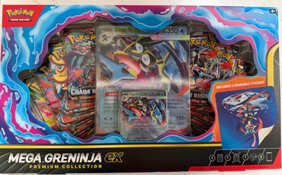 Pokémon Mega Greninja EX Premium Collection Box