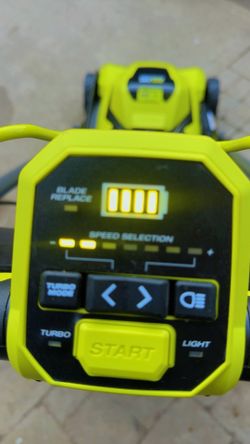 Ryobi Lawnmower Battery lithium operated Bran New