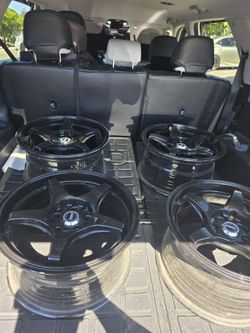 15x7.5 5x114.3 / 5x100 wheels