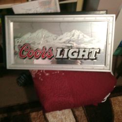 2 Coors Light Mirrors 