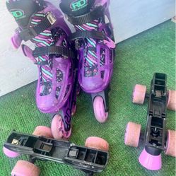 Rolling Skates Adjustable Size