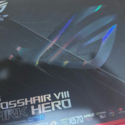 ASUS ROG Crosshair VIII Dark Hero X570 Motherboard - NEW Open Box