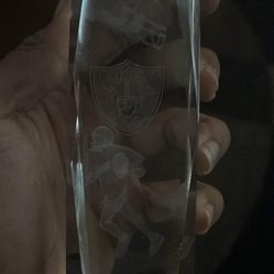 Raiders Hologram Statue 