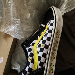 Spongebob Vans Sz 10