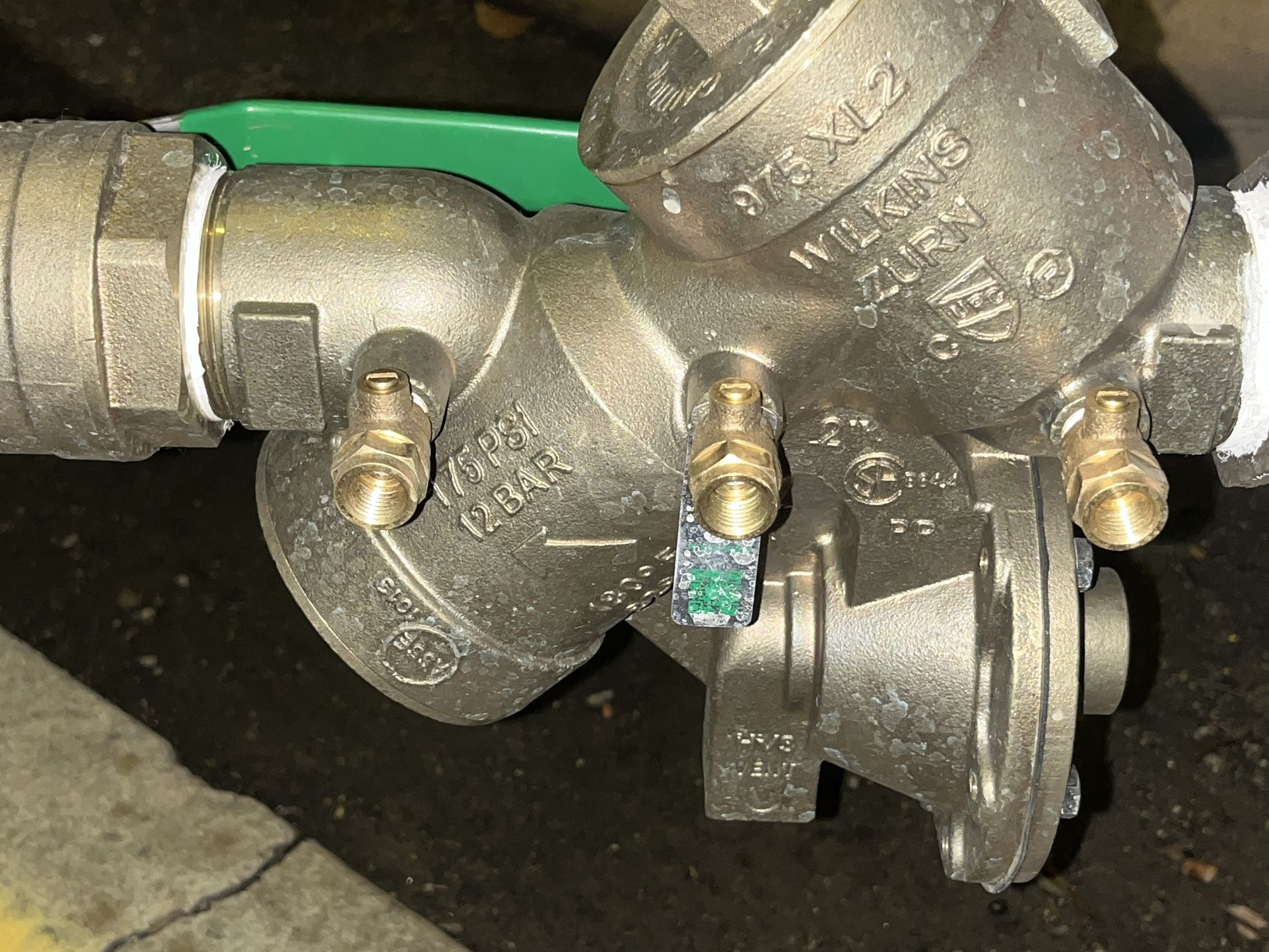 Zurn Wilkins 2" 975XL Reduced Pressure Principle Backflow Preventer