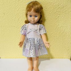 1964 Mattel Vintage Doll Blonde Blue Eyes 14”