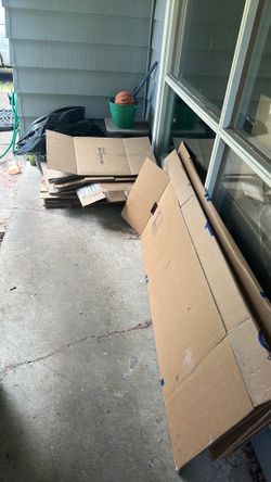 Cardboard boxes