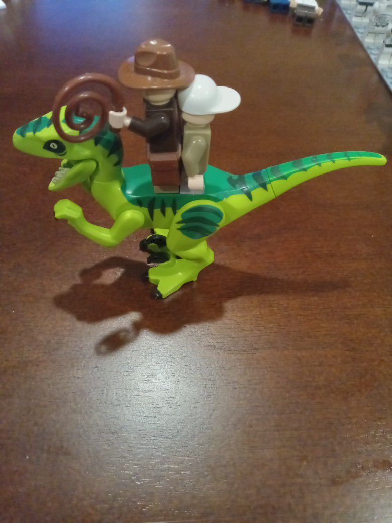 Lego Minifigures Lot Jurassic Park Raptor Indiana Jones , Short Round Price Is Offer Up!