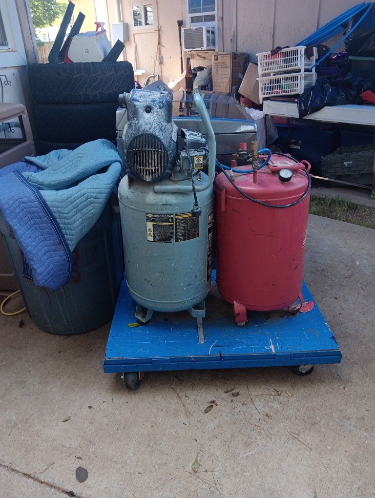 Two Air Compressors 
