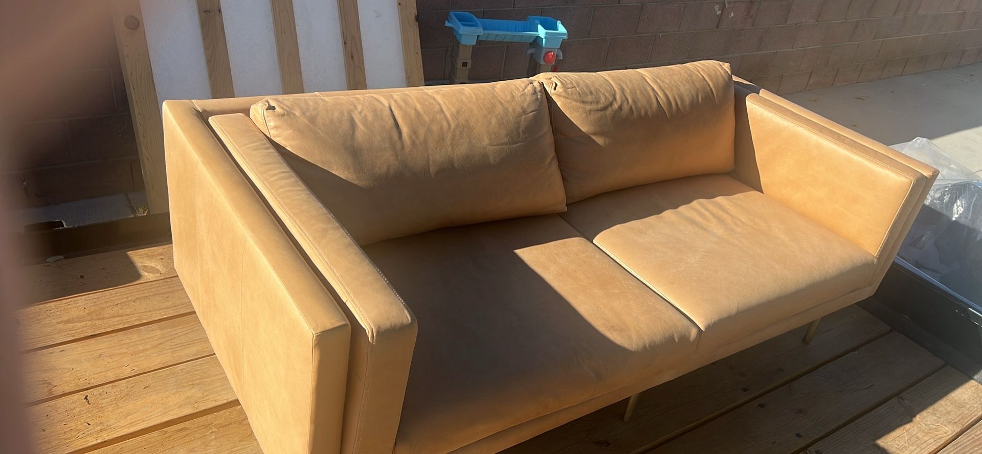 Leather Couch 