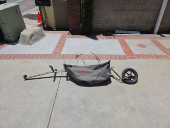 Wheelie surfboard trailer