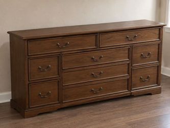 ❤️‍🔥 #B Luku Chest of Drawers Farmhouse Style 9 Drawers with Charging Station