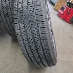 5 New Tires and Wheels 