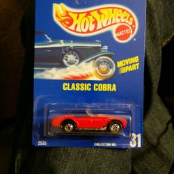 1991 HotWheels Classic Cobra Hot Rod Red