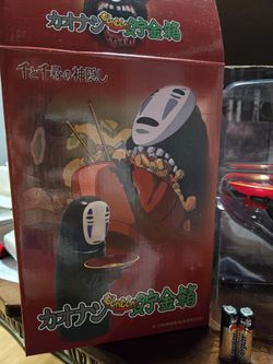 Studio Ghibli No Face Piggy Bank Toy Great condition Spirited Away Studio Ghibli