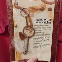 New-Good Condition Handmade Dreamcatcher Keychain-$1