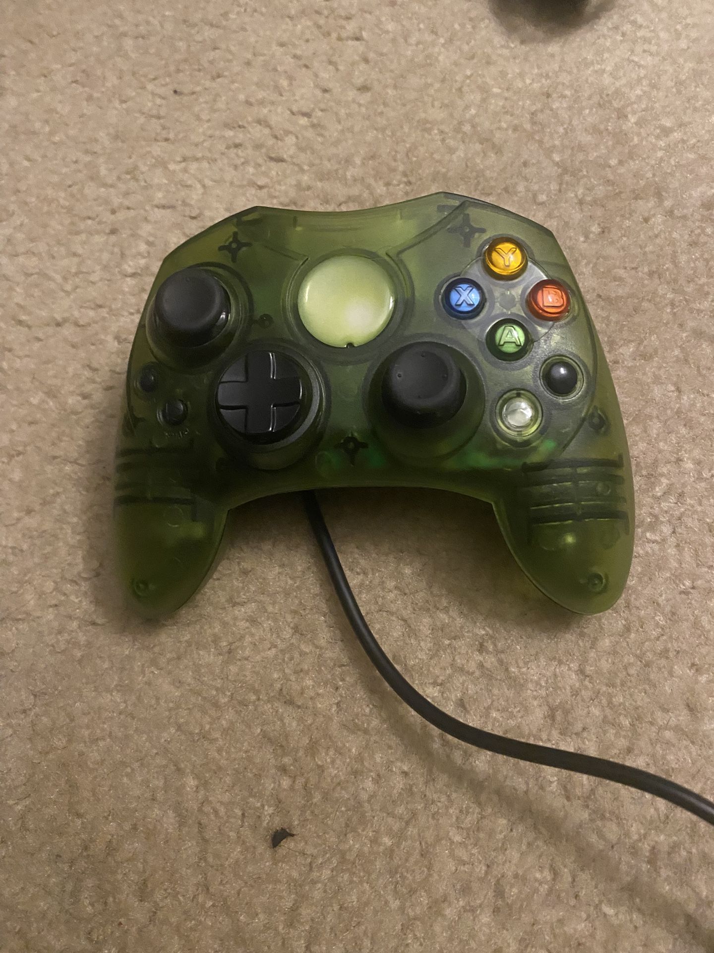 Green Halo Original Xbox Remote 