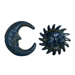 Sun And Moon Ceramic Wall Decor