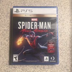 Spider-man Miles Morales PS5 Game Ultimate Edition